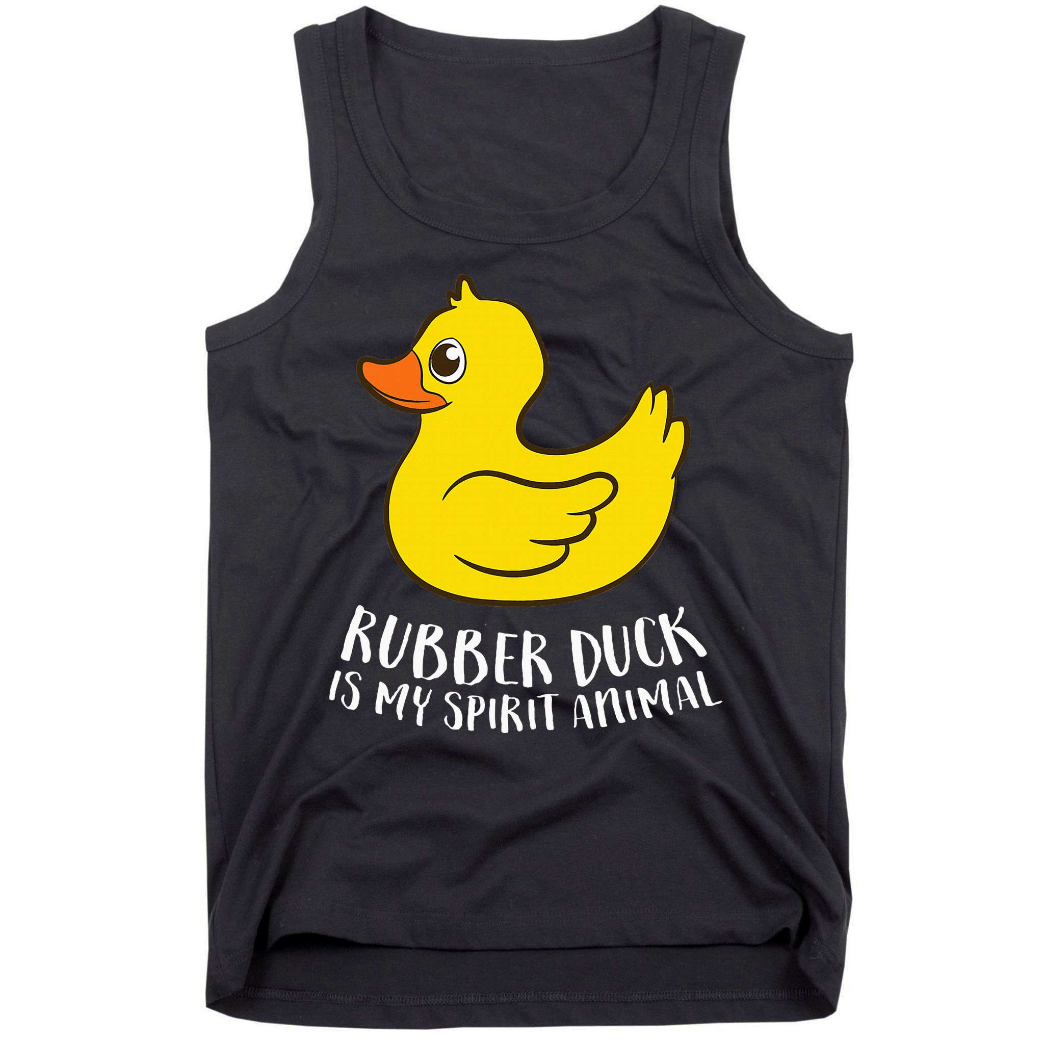 Funny Rubber Duck Spirit Animal Tank Top
