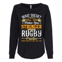 Funny Rugby Design Womens California Wash Sweatshirt