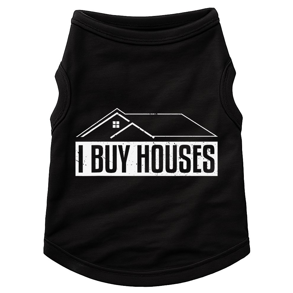 Funny Real Estate Investor Art For Women Rental Property Gift Doggie Tank