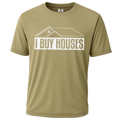 Funny Real Estate Investor Art For Women Rental Property Gift Cooling Performance Crew T-Shirt