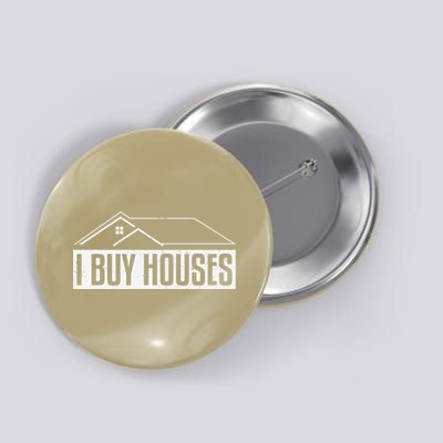 Funny Real Estate Investor Art For Women Rental Property Gift Button