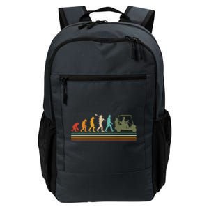 Funny Retro Evolution Of A Golfer Daily Commute Backpack