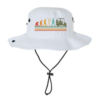 Funny Retro Evolution Of A Golfer Legacy Cool Fit Booney Bucket Hat