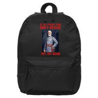 Funny Robert E. Lee Secede Civil War Secession 16 in Basic Backpack