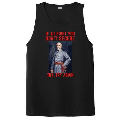 Funny Robert E. Lee Secede Civil War Secession PosiCharge Competitor Tank