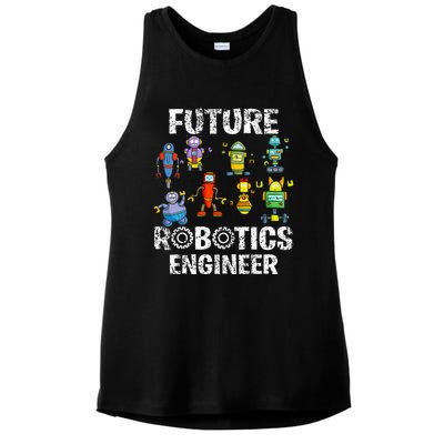 Future Robotics Engineer Funny Robot Engineering Ladies PosiCharge Tri-Blend Wicking Tank