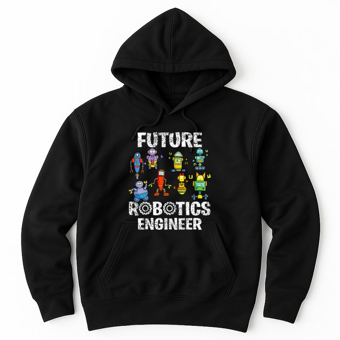 Future Robotics Engineer Funny Robot Engineering Hoodie