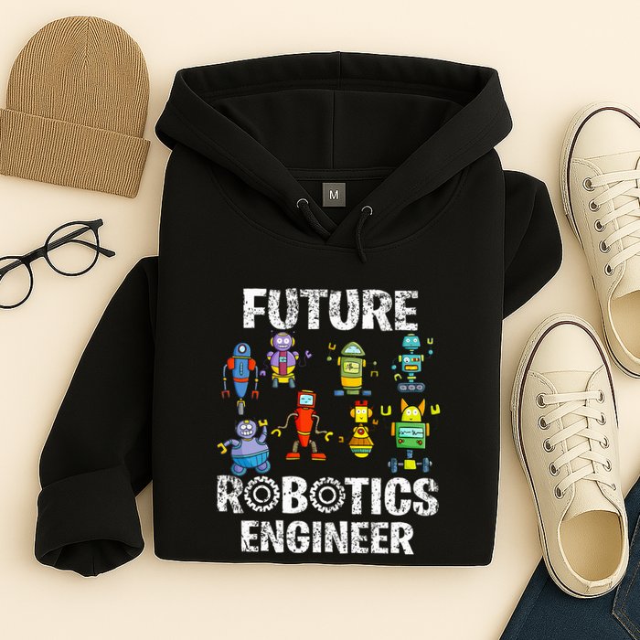 Future Robotics Engineer Funny Robot Engineering Hoodie