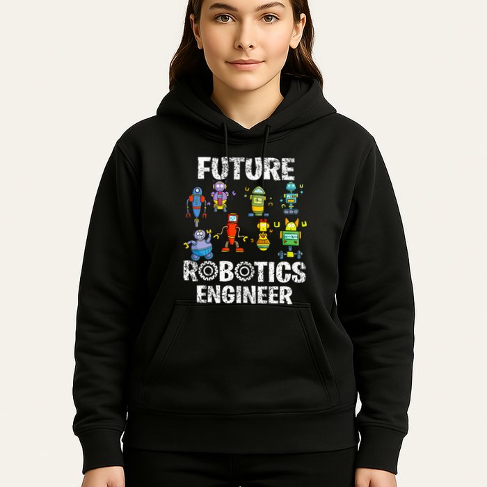 Future Robotics Engineer Funny Robot Engineering Hoodie