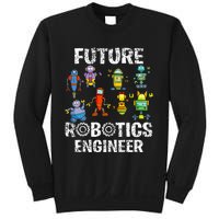 Future Robotics Engineer Funny Robot Engineering Sweatshirt