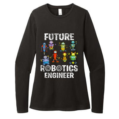 Future Robotics Engineer Funny Robot Engineering Womens CVC Long Sleeve Shirt