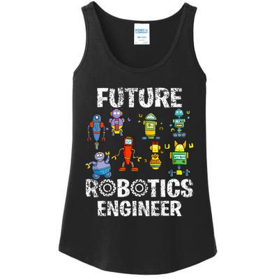 Future Robotics Engineer Funny Robot Engineering Ladies Essential Tank