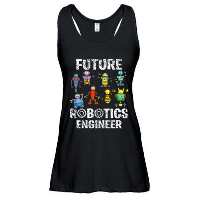 Future Robotics Engineer Funny Robot Engineering Ladies Essential Flowy Tank