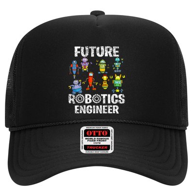 Future Robotics Engineer Funny Robot Engineering Trucker Hat
