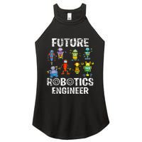 Future Robotics Engineer Funny Robot Engineering Women's Perfect Tri Rocker Tank