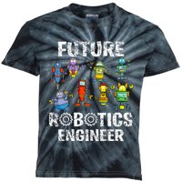 Future Robotics Engineer Funny Robot Engineering Kids Tie-Dye T-Shirt