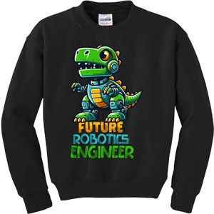 Future Robotics Engineer Kids Sweatshirt