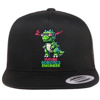 Future Robotics Engineer Flat Bill Trucker Hat
