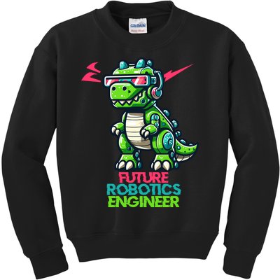 Future Robotics Engineer Kids Sweatshirt