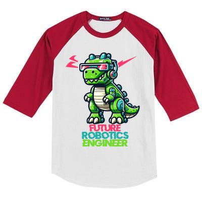 Future Robotics Engineer Kids Colorblock Raglan Jersey