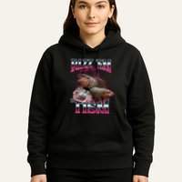 Funny Rizz Em With The Tism Meme Moo Deng Baby Hippo Hoodie