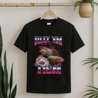 Funny Rizz Em With The Tism Meme Moo Deng Baby Hippo T-Shirt