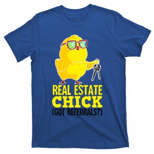 Funny Real Estate Chick Gift Realtor Agent Homeowner Gift T-Shirt