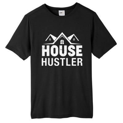 Funny Real Estate Realtor House Hustler Tall Fusion ChromaSoft Performance T-Shirt