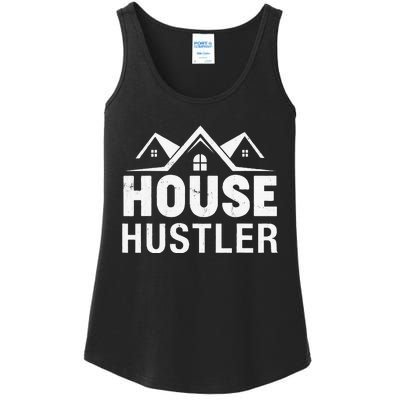 Funny Real Estate Realtor House Hustler Ladies Essential Tank