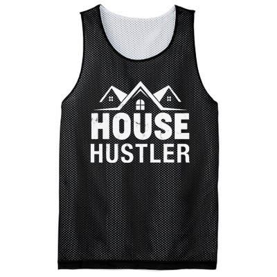 Funny Real Estate Realtor House Hustler Mesh Reversible Basketball Jersey Tank