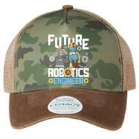 Future Robotics Engineer Engineering Robot Lover Cyborg Legacy Tie Dye Trucker Hat