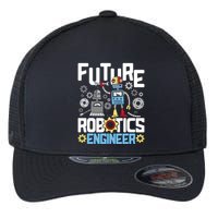 Future Robotics Engineer Engineering Robot Lover Cyborg Flexfit Unipanel Trucker Cap