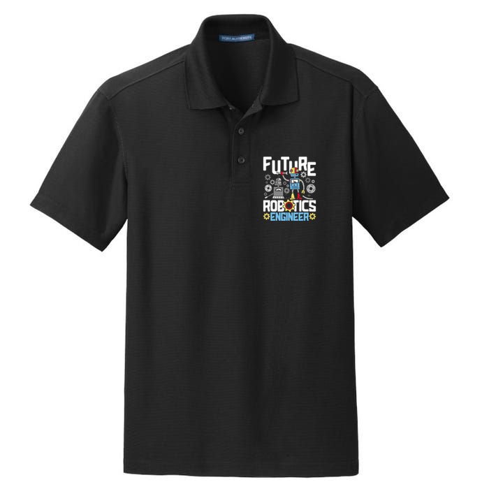 Future Robotics Engineer Engineering Robot Lover Cyborg Dry Zone Grid Polo