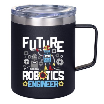 Future Robotics Engineer Engineering Robot Lover Cyborg 12oz Stainless Steel Coffee Mug