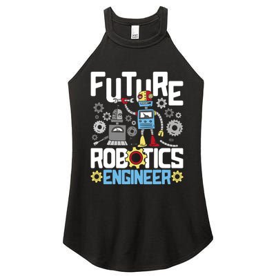 Future Robotics Engineer Engineering Robot Lover Cyborg Women's Perfect Tri Rocker Tank