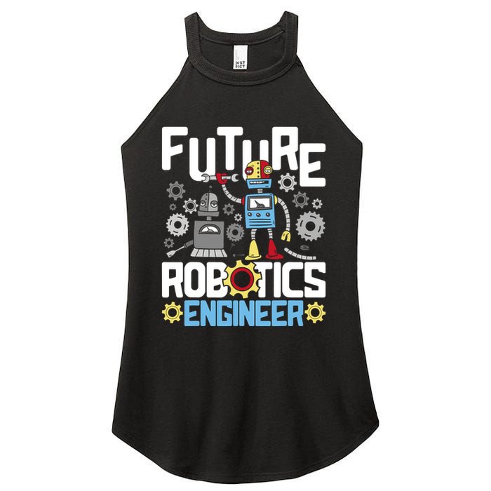 Future Robotics Engineer Engineering Robot Lover Cyborg Women's Perfect Tri Rocker Tank
