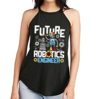Future Robotics Engineer Engineering Robot Lover Cyborg Women's Perfect Tri Rocker Tank