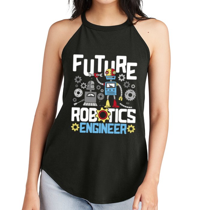 Future Robotics Engineer Engineering Robot Lover Cyborg Women's Perfect Tri Rocker Tank