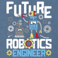 Future Robotics Engineer Engineering Robot Lover Cyborg Garment-Dyed Sweatshirt