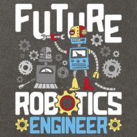 Future Robotics Engineer Engineering Robot Lover Cyborg Cotton Canvas Backpack
