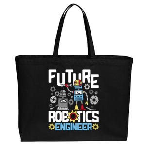 Future Robotics Engineer Engineering Robot Lover Cyborg Cotton Canvas Jumbo Tote