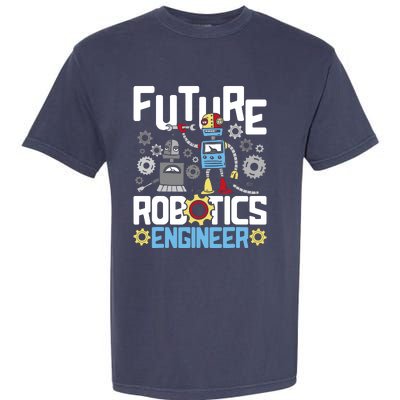 Future Robotics Engineer Engineering Robot Lover Cyborg Garment-Dyed Heavyweight T-Shirt