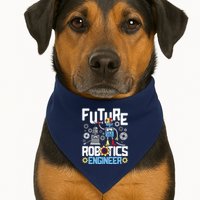 Future Robotics Engineer Engineering Robot Lover Cyborg USA-Made Doggie Bandana