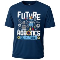 Future Robotics Engineer Engineering Robot Lover Cyborg Performance Shirt