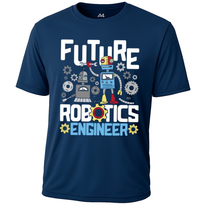 Future Robotics Engineer Engineering Robot Lover Cyborg Performance Shirt
