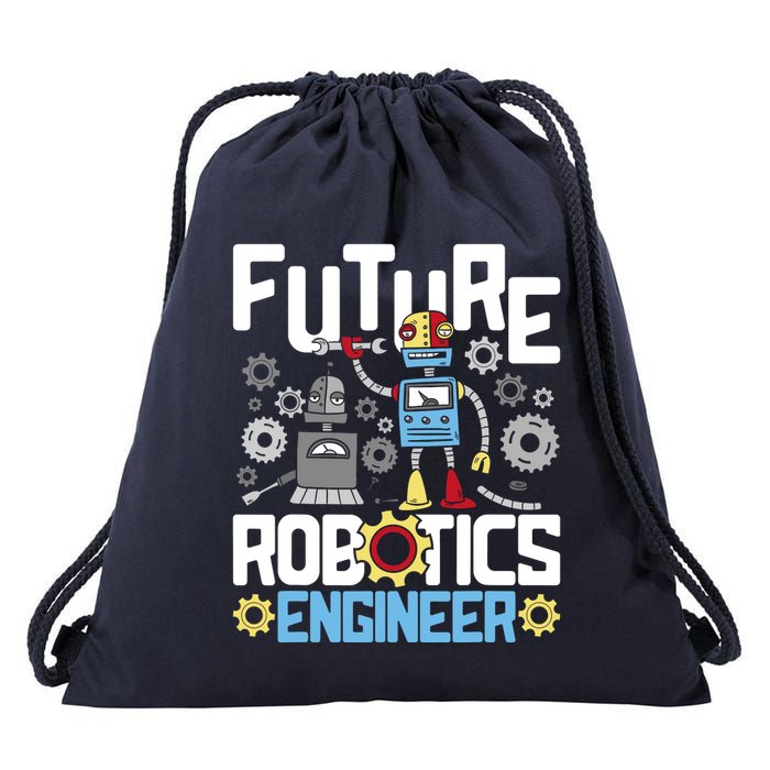 Future Robotics Engineer Engineering Robot Lover Cyborg Drawstring Bag