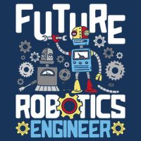 Future Robotics Engineer Engineering Robot Lover Cyborg Drawstring Bag