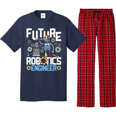 Future Robotics Engineer Engineering Robot Lover Cyborg Pajama Set