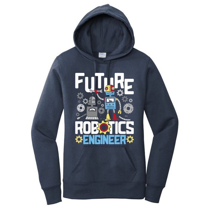 Future Robotics Engineer Engineering Robot Lover Cyborg Women's Pullover Hoodie