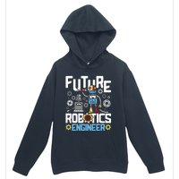 Future Robotics Engineer Engineering Robot Lover Cyborg Urban Pullover Hoodie